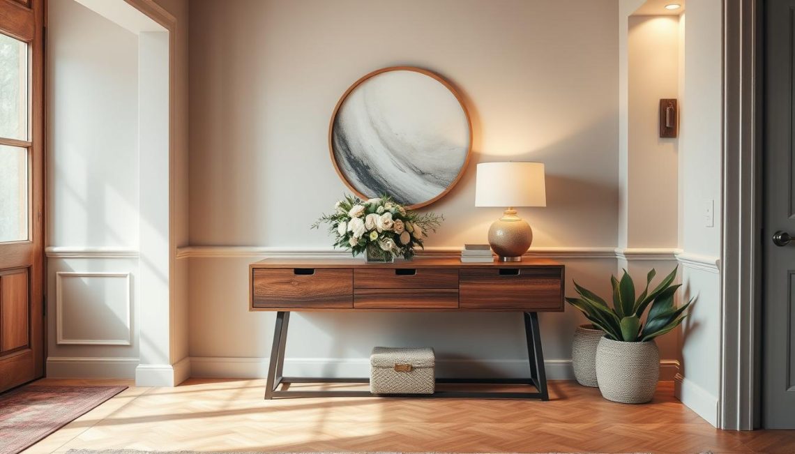 Choosing an entry table for home decor