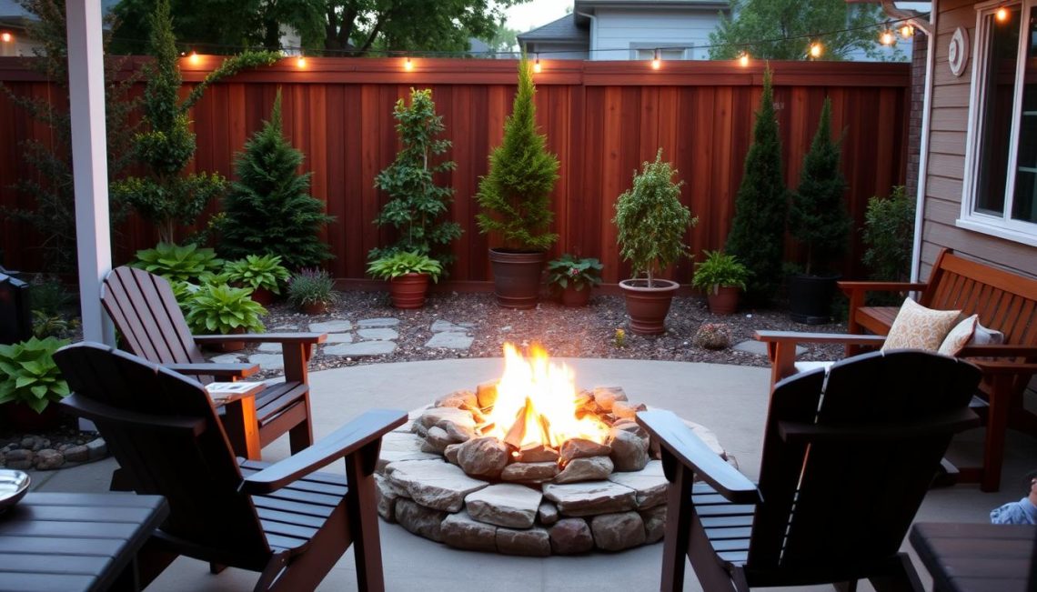 DIY fire pits and outdoor seating