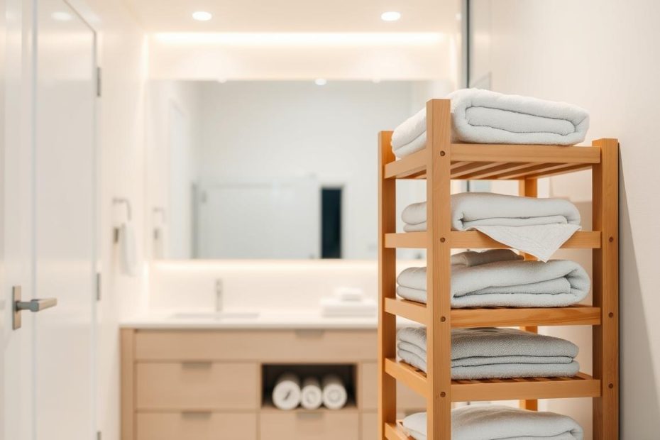 Space Saving Towel Storage Ideas Bathroom
