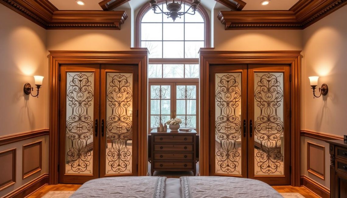 mirrored closet styles