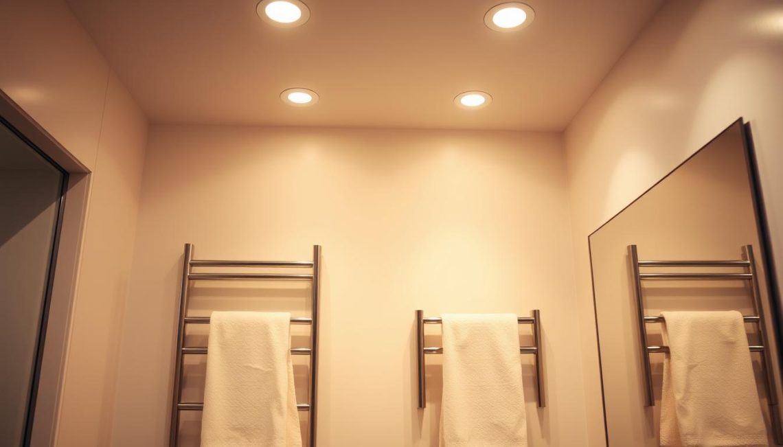 wall-mounted towel racks