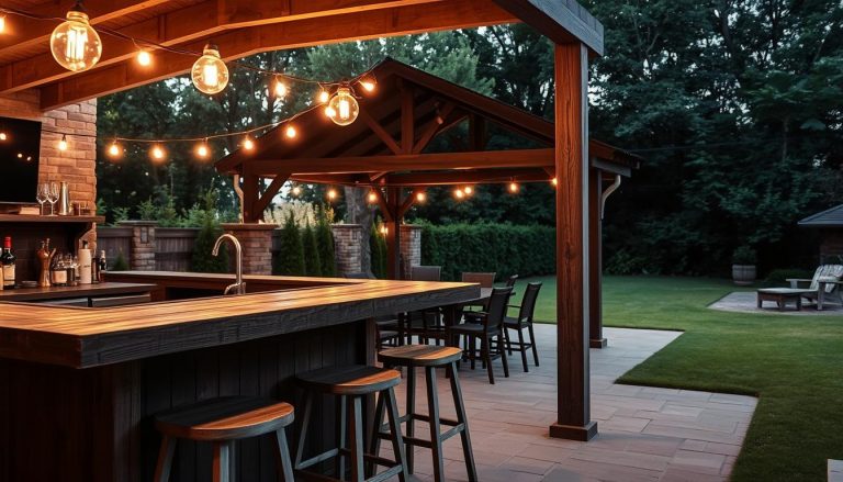 DIY Outdoor Bar Ideas