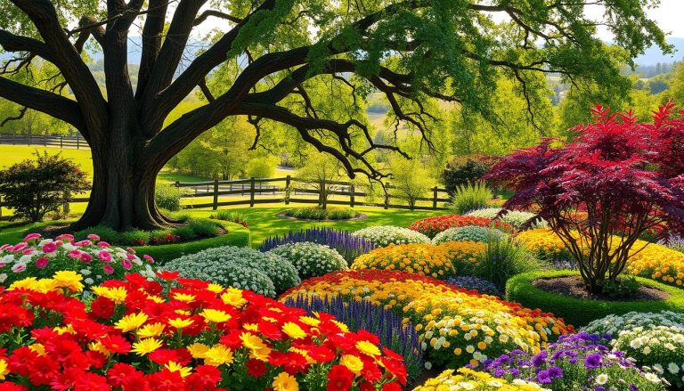 Flower Beds Around Trees