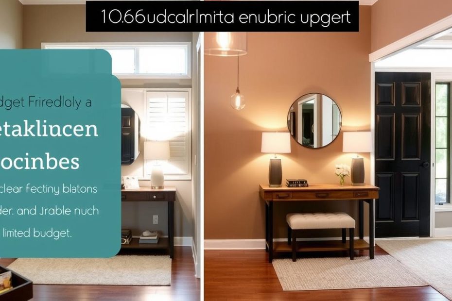 Foyer Decorating Ideas To Refresh For 300 Or Less