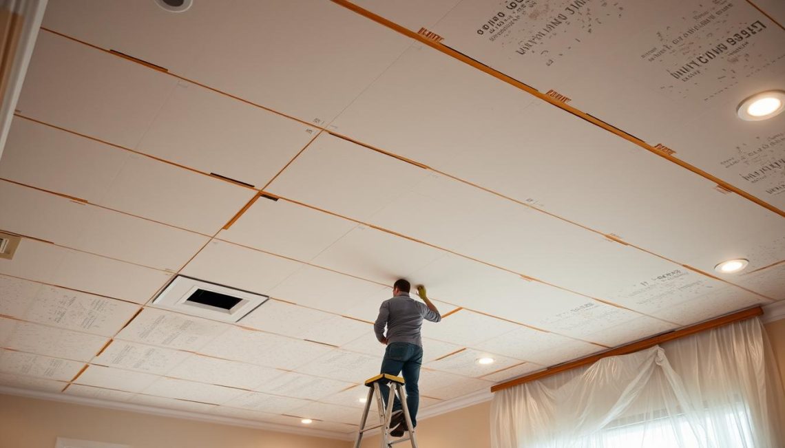 ceiling renovation