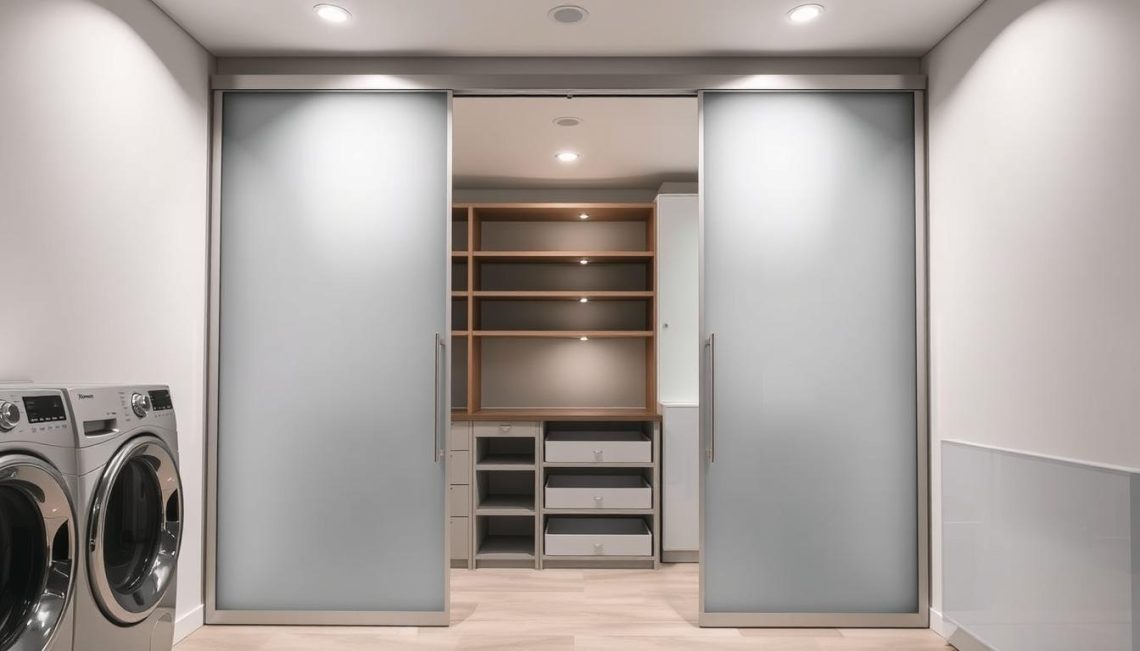 space-saving doors
