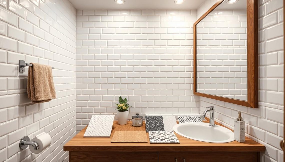 tile selection for small bathrooms