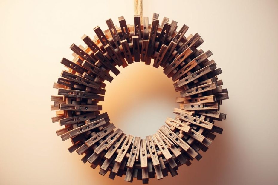 DIY Clothespin Wreaths