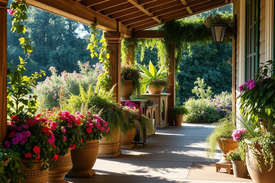 Porch Planter Ideas