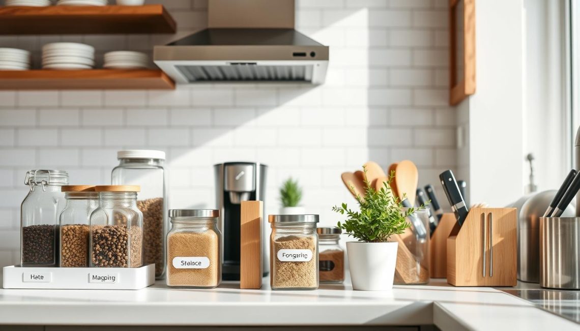 countertop organization