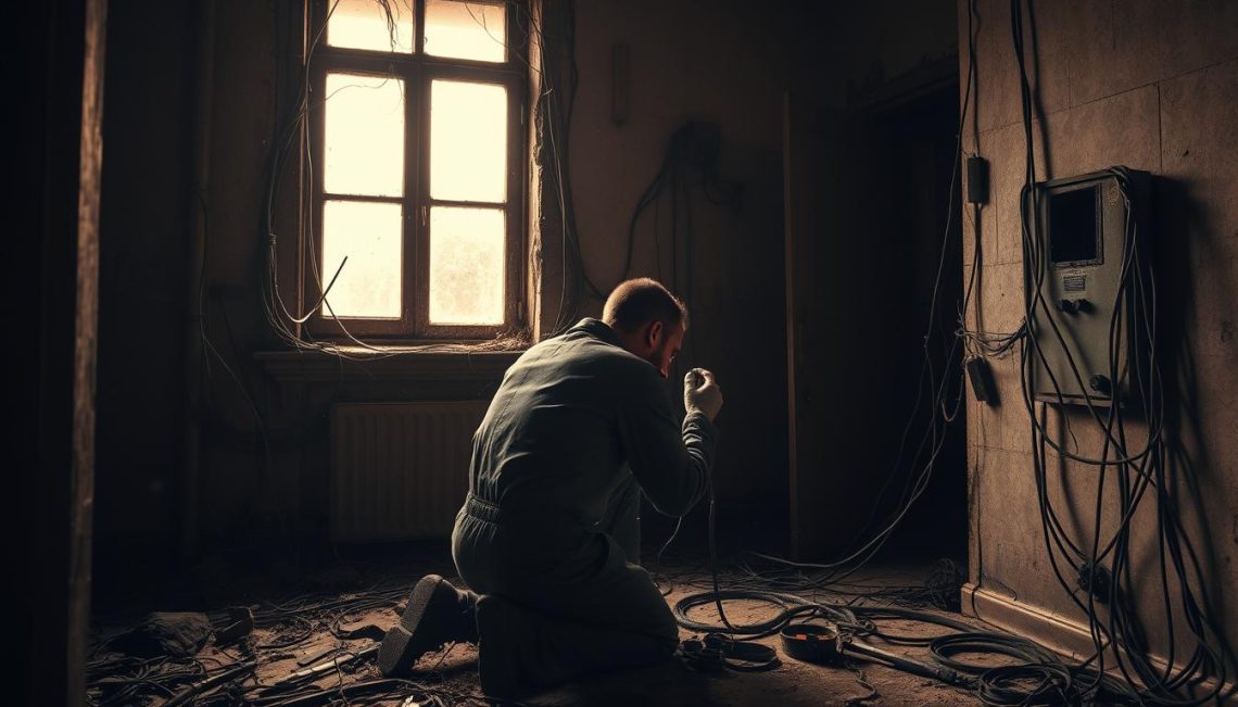 rewiring a house with old wiring