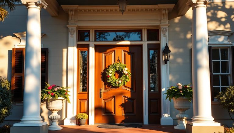 Our Colonial Front Door Makeover With Charleston Style Decor