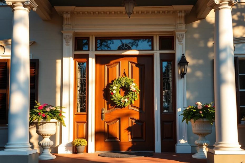 Our Colonial Front Door Makeover With Charleston Style Decor