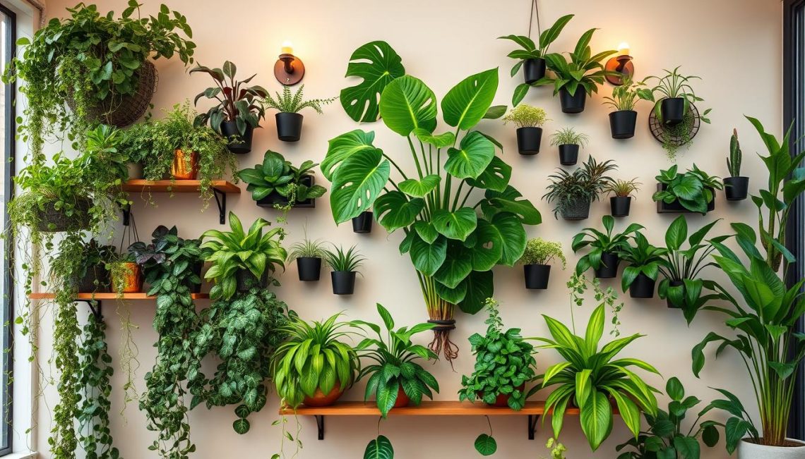 creative wall decor ideas with plants